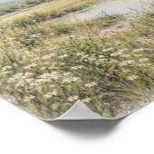 Vreedzame Bloemenweide Poster (Hoek)