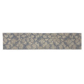 Vreedzame Blue & Cream Batik Tafelloper (Horizontaal)