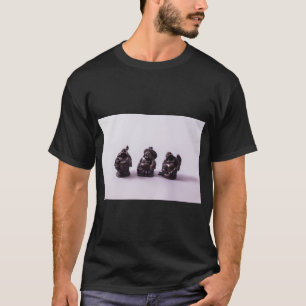 Vreedzame Boeddha beeldjes T-shirt