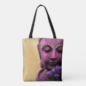 Vreedzame Boeddha Boodschappentas Tote Bag (Achterkant)