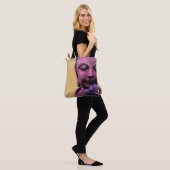 Vreedzame Boeddha Boodschappentas Tote Bag (Op model)