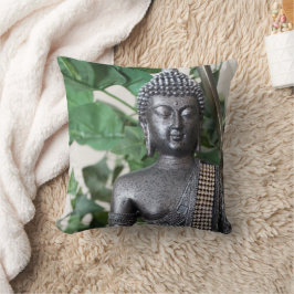 Vreedzame Boeddha-meditatie Worpkussen Zen Decor Kussen
