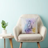 Vreedzame Boeddha-meditatiekussen Kussen (Stoel)