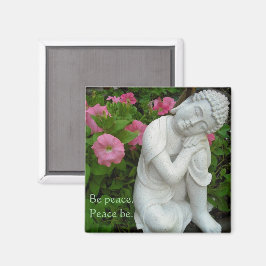 Vreedzame Buddha Tuin Magneet – Wees Vrede Zen Dec