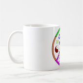 Vreedzame coëxistentie koffiemok (Links)