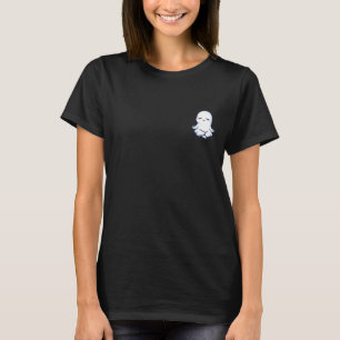 Vreedzame Cute Geest Mediterend in Lotus Yoga Houd T-shirt