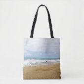Vreedzame dag in het strand tote bag (Voorkant)