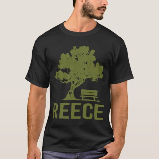 Vreedzame Dag - Reece Naam T-shirt (Voorkant)