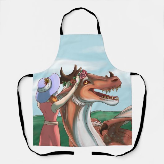 Vreedzame dagen schort (Voorkant)