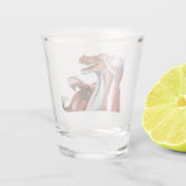 Vreedzame dagen shot glas (Achterkant)