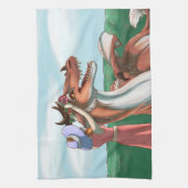 Vreedzame dagen theedoek (Verticaal)