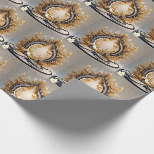 "Vreedzame denkruimte" Cadeaupapier (Hoek)