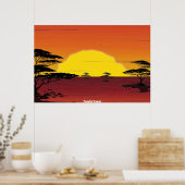 Vreedzame Dromen Poster (Keuken)