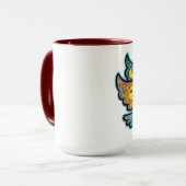 vreedzame duif... mok (Voorkant links)