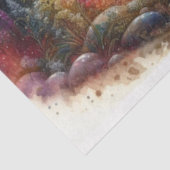 Vreedzame Eenhoorn in betoverd bos ontkoppeling Tissuepapier (Detail)