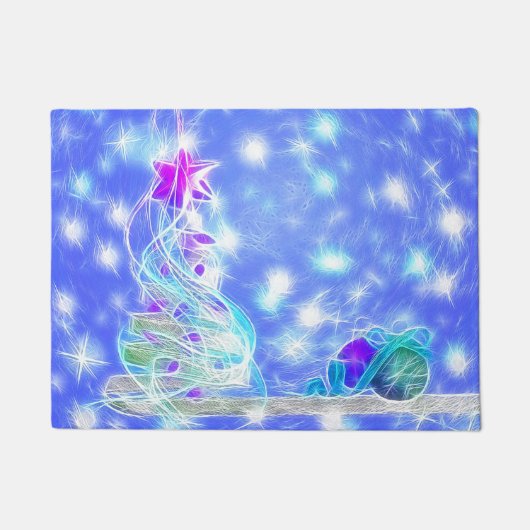 Vreedzame feestdag deurmat (Voorkant)