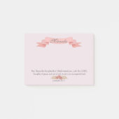 Vreedzame gedachten Christelijk Post-it® Notes (Voorkant)