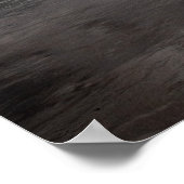 Vreedzame golven op het poster van de kustlijn (Hoek)