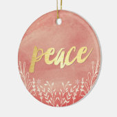 Vreedzame Groet Aangepaste Ornamenten (Links)