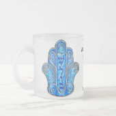 Vreedzame Hamsa Matglas Koffiemok (Links)