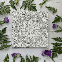 Vreedzame herfst: boskleurende Kaart