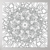 Vreedzame herfst: Herfst bladeren kleurend Poster (Voorkant)