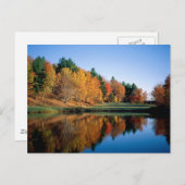 Vreedzame herfst in Vermont Briefkaart (Voorkant / Achterkant)