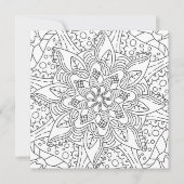 Vreedzame herfst: Woodland kleurstof Kaart (Voorkant)