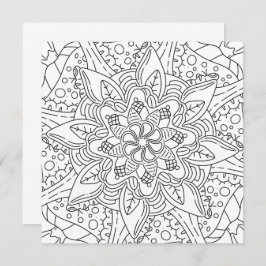 Vreedzame herfst: Woodland kleurstof Kaart