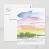 Vreedzame herinneringen briefkaart (Voorkant / Achterkant)