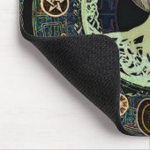 Vreedzame het Leven Yin Yang Boom van het Leven Muismat (Hoek)