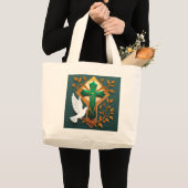 Vreedzame Heuvelconvenant Grote Tote Bag (Voorkant (product))