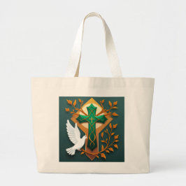 Vreedzame Heuvelconvenant Grote Tote Bag