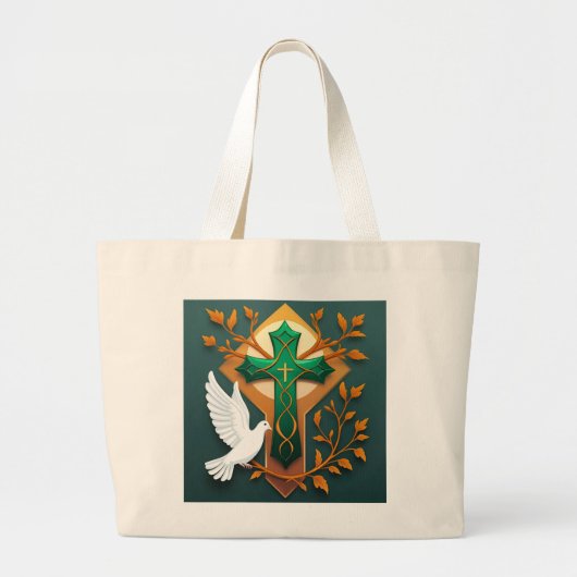Vreedzame Heuvelconvenant Grote Tote Bag (Voorkant)