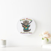 Vreedzame Hippie Boho Kitten Vibes Ronde Klok (Huis)