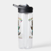 Vreedzame Hippie Boho Kitten Vibes Waterfles (Rechts)