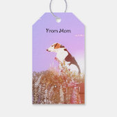 Vreedzame Hond Cadeaulabel (Achterkant)