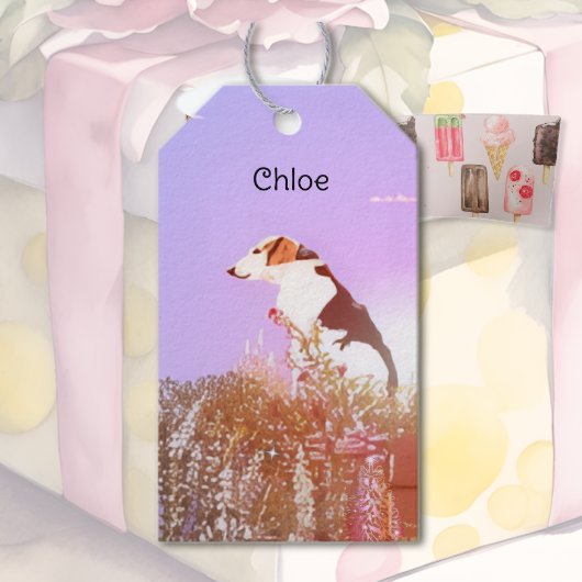 Vreedzame Hond Cadeaulabel