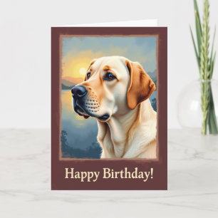 Vreedzame Horizonkaart voor Honden Kaart