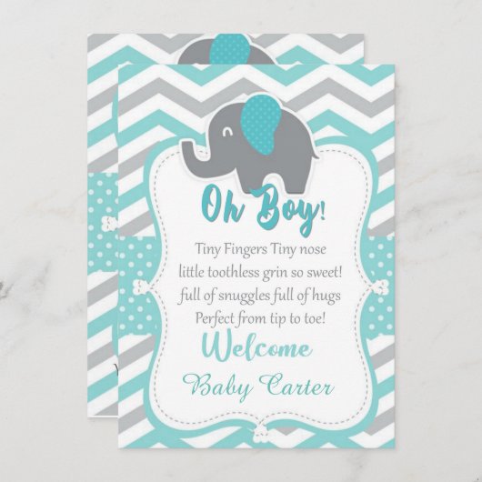 vreedzame interactieve douchekaart kaart (Voorkant / Achterkant)