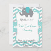 vreedzame interactieve douchekaart kaart (Achterkant)