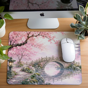 Vreedzame Japanse Kersenbloesems Muismat