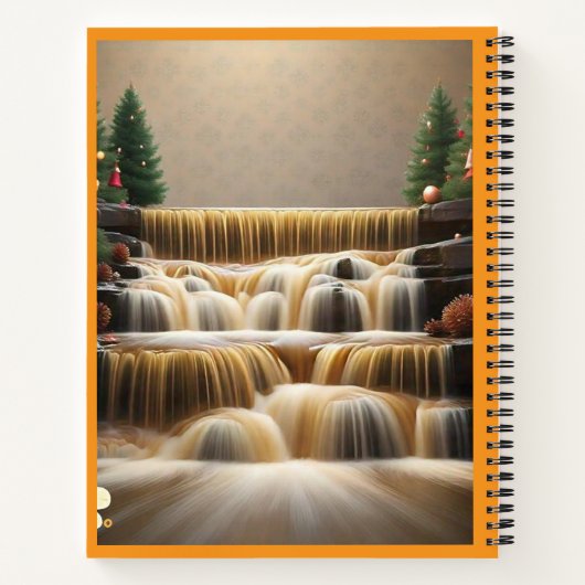 "Vreedzame Kerstreflecties" Notitieboek (Achterkant)