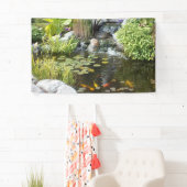 Vreedzame Koi Pond Banner (Insitu)