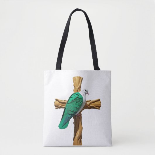 Vreedzame Kuif Harmonie Tote Bag (Voorkant)