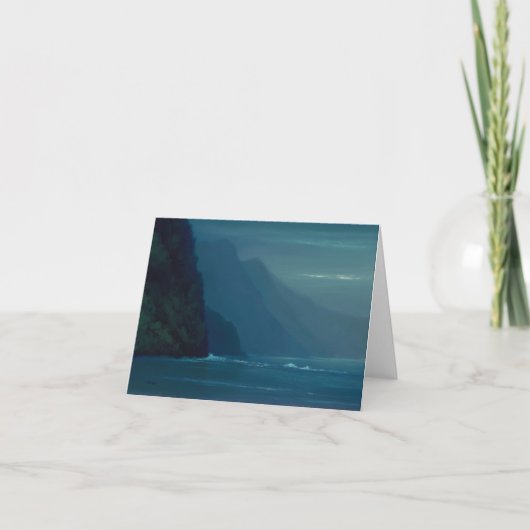 Vreedzame Kust Na'Pali - de Kaart van de Nota (Voorkant)