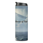 "Vreedzame kustlijn" Thermosbeker (Geroteerd rechts)