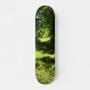 Vreedzame landroute skateboard
