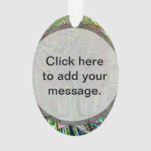 Vreedzame levensboom ornament (achterkant)