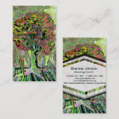 Vreedzame levensboom visitekaartje (Voorkant / Achterkant)